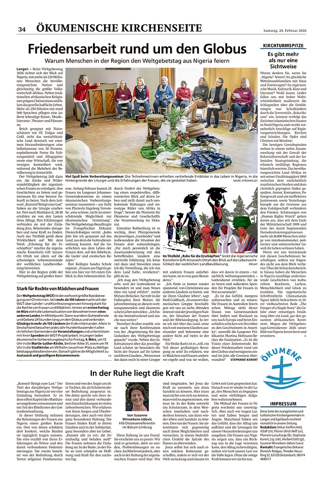 Kirchenseite Februar 2026